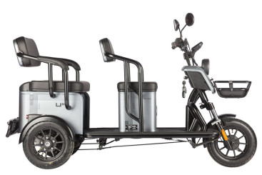 Трицикл электрический Wanshida UM+ (60V, 1000W, красный)