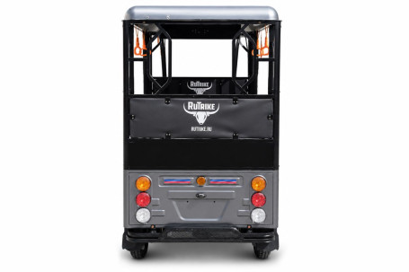 Трицикл электрический Rutrike Рикша 60V 2000W (серый) (026654-3292)