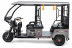 Трицикл электрический Rutrike Рикша 60V 2000W (серый) (026654-3292)
