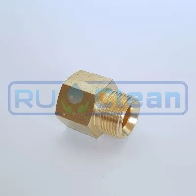 Переходник М22х1.5ш-1/2г (лат)