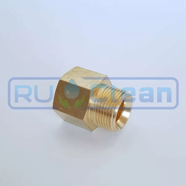 Переходник М22х1.5ш-1/2г (лат)