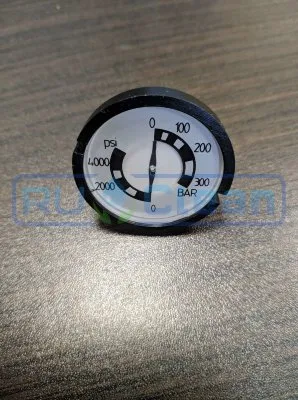 Манометр Portotecnica MNMN37537 (300бар, 1/8"внеш, вход сзади, пласт)