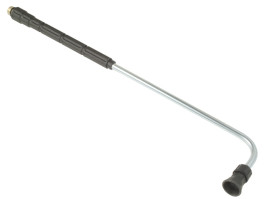 Копье для мойки днища (70см, М22х1.5"ш-1/4"г, оцинк, 90°)