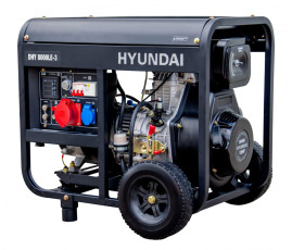 Генератор дизельный Hyundai DHY 8000LE-3