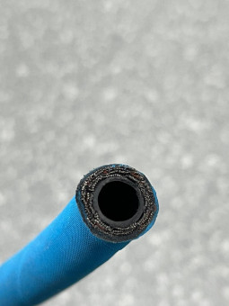 Шланг пищевой SELWASH/2 (400бар, 2SC, DN08, DIN EN 857, синий, цена за 1 метр)