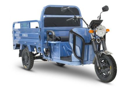 Трицикл электрический Rutrike Вектор 1500 (60V, 1200W, т-синий) (026260-3236)