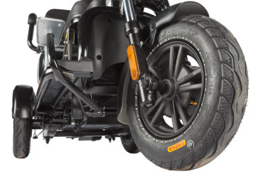 Трицикл электрический Wanshida UN MOTO (60V, 650W, черный)