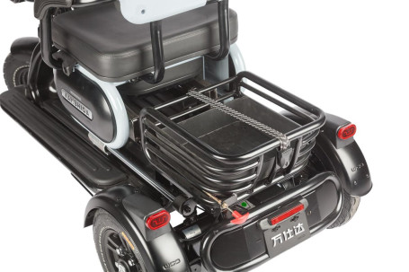 Трицикл электрический Wanshida UN MOTO (60V, 650W, черный) (0000285-3102)