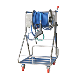 Пенная станция VEMA FOAM SYSTEM 1 AIR (50-100бар, сж.возд, 2 хим.ср, тележка)