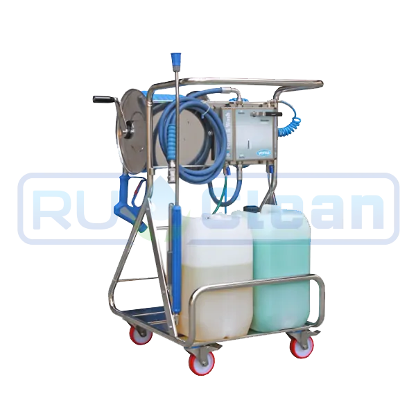 Пенная станция VEMA FOAM SYSTEM 1 AIR (50-100бар, сж.возд, 1 хим.ср, тележка)