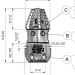 Форсунка каналопромывочная PA RR-TF (20, 1/2"г, вращ)