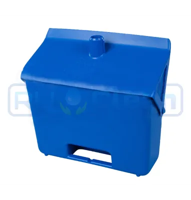 Совок FBK (с крышкой, без ручки, синий)