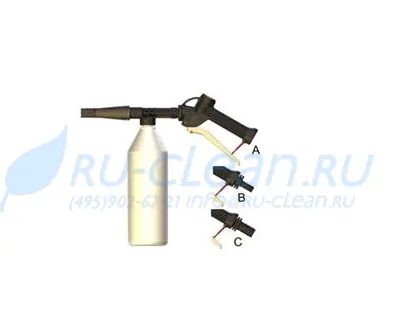 Пенная насадка LS1 с пистолетом с регулировкой