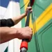 Ручка телескопическая Vikan (d32мм, черный, подв. воды)