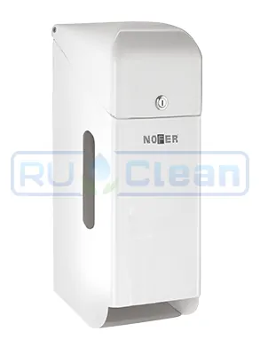Диспенсер для туалетной бумаги Nofer 05100.W (3 рулона, белый)