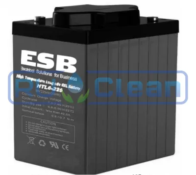 Тяговый аккумулятор ESB HTL6-225 (225Ач, 6В, Gel)