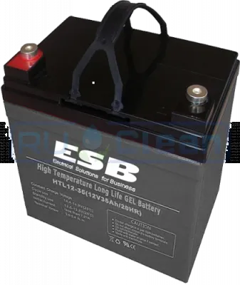 Тяговый аккумулятор ESB HTL12-35 (28Ач, 12В, Gel)