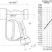 Пистолет пищевой PA RB65 (1/2"г-1/2"г, 24бар, 100л/мин)