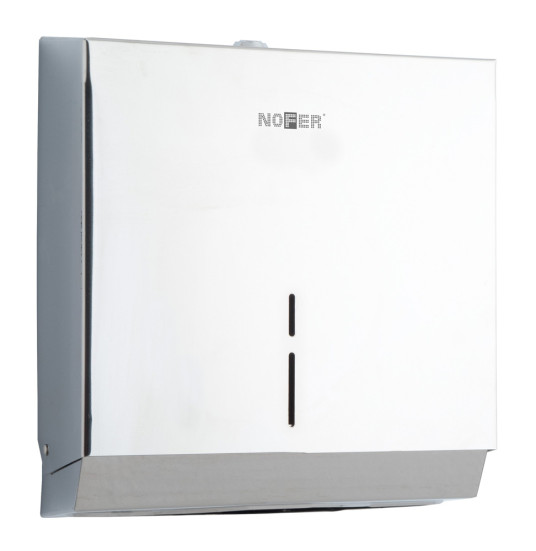 Диспенер для бумажных полотенец Nofer 04005.B (нерж, глянцевый)