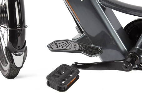 Электровелосипед GREEN CITY e-ALFA new (темно-серый)