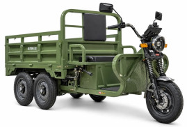 Трицикл электрический Rutrike Каскад 1600 60V 1500х2W (зеленый)