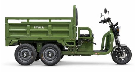 Трицикл электрический Rutrike Каскад 1600 60V 1500х2W (серый) (026655-3296)