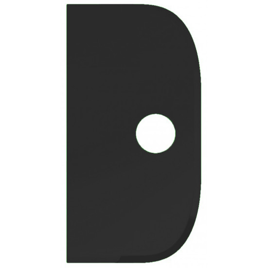 Скребок ручной Haug Bursten (230мм, без ручки, черный)