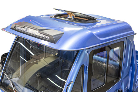 Трицикл электрический Rutrike КАРГО Кабина Дуал (черный)