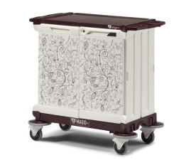 Тележка TTS MagicArt 20 Safety (2 двери, рисунок ANTHEA, база бордо)