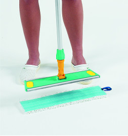 Рамка TTS VELCRO (40х9.5см, зеленая, с отверстиями)