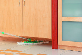 Рамка TTS BLIK (40см, фиксируемая с педалью и зажимом для мопов с карманами)