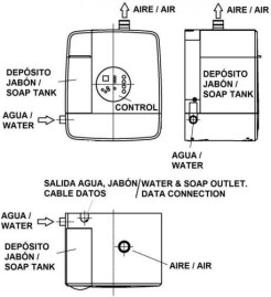 Сушилка для рук Nofer Concept 3 (3 в 1, компактная, черный)