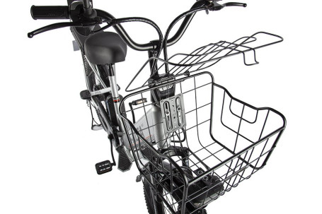 Электровелосипед GREEN CITY e-ALFA Fat (серебристый)