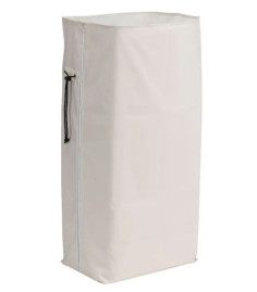 Мешок TTS (пласт, 120 л, молния, белый)