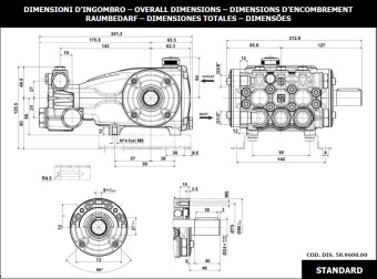 Насос высокого давления IPG E2B2014 (1450 об/мин)