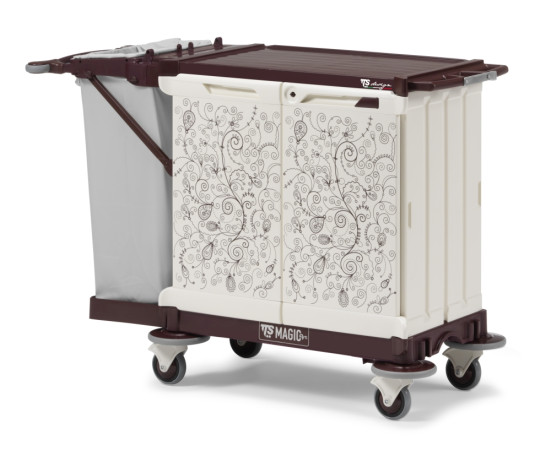 Тележка TTS MagicArt 21 Safety (2 двери, рисунок ANTHEA, держ. мешка)