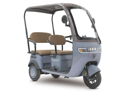 Трицикл электрический Rutrike Неон (фиолетовый) (024298-3271)