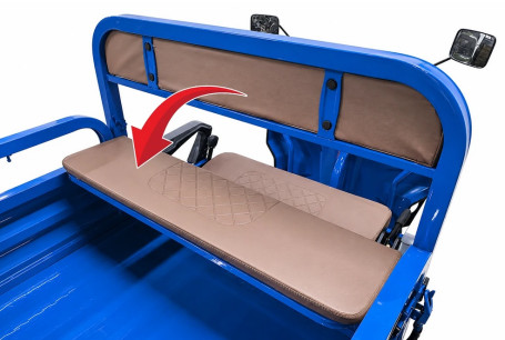 Трицикл электрический Rutrike Дукат NEXT 1500 (72V, 1500W, зеленый) (027508-3363)