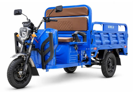 Трицикл электрический Rutrike Дукат NEXT 1500 (72V, 1500W, синий) (027508-3364)