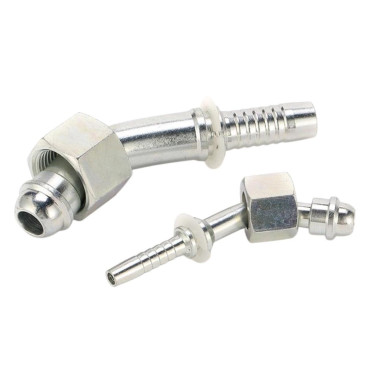 Фитинг высокого давления DK (DN12, М20х1.5г, 45гр, оцинк) RC