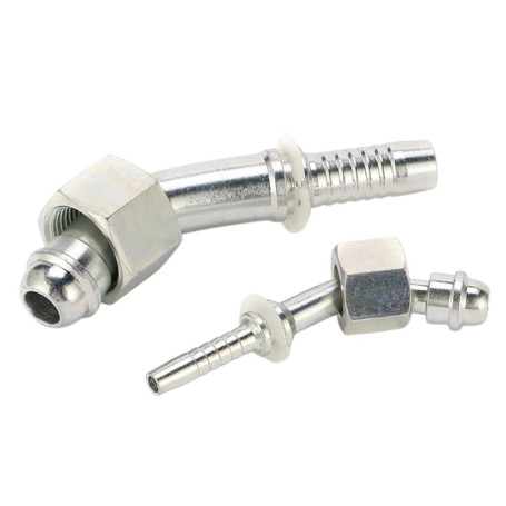 Фитинг высокого давления DK (DN12, М20х1.5г, 45гр, оцинк) RC