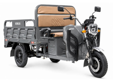 Трицикл электрический Rutrike Дукат NEXT 1500 (72V, 1500W, серый) (027508-3362)