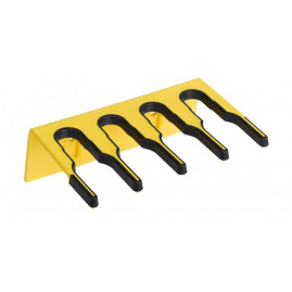 Настенная система хранения Haug Bursten (литая, желтый)