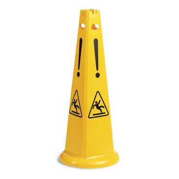 Знак TTS (пласт, пирамидальный, &quot;Осторожно мокрый пол&quot;)