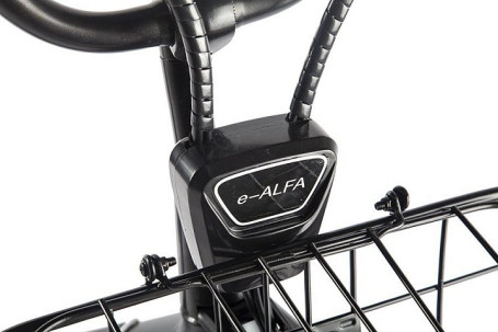 Электровелосипед GREEN CITY e-ALFA GL (черный)