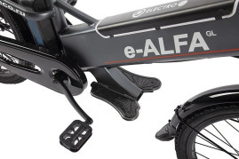 Электровелосипед GREEN CITY e-ALFA GL (черный)