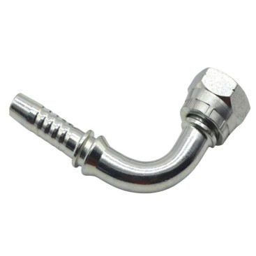 Фитинг высокого давления BSP (DN16, 1/2г, 90гр, оцинк) Robin