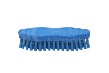 Щётка-скраб ручная FBK (180х60мм, жесткая, 30мм ворс, синий)