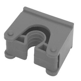 Зажим резиновый Schavon (75мм, серый)