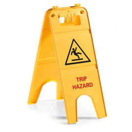 Указатель TTS "TRIP HAZARD" (2-х сторонний (англ.)